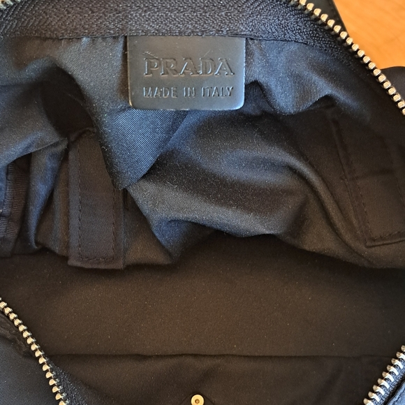 PRADA Nylon & Saffiano Leather Duffle Satchel Bag - Picture 8 of 8